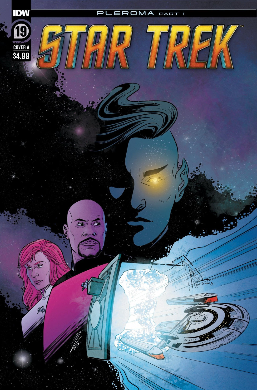 Star Trek #19 Cover A (Levens) - gabescaveccc