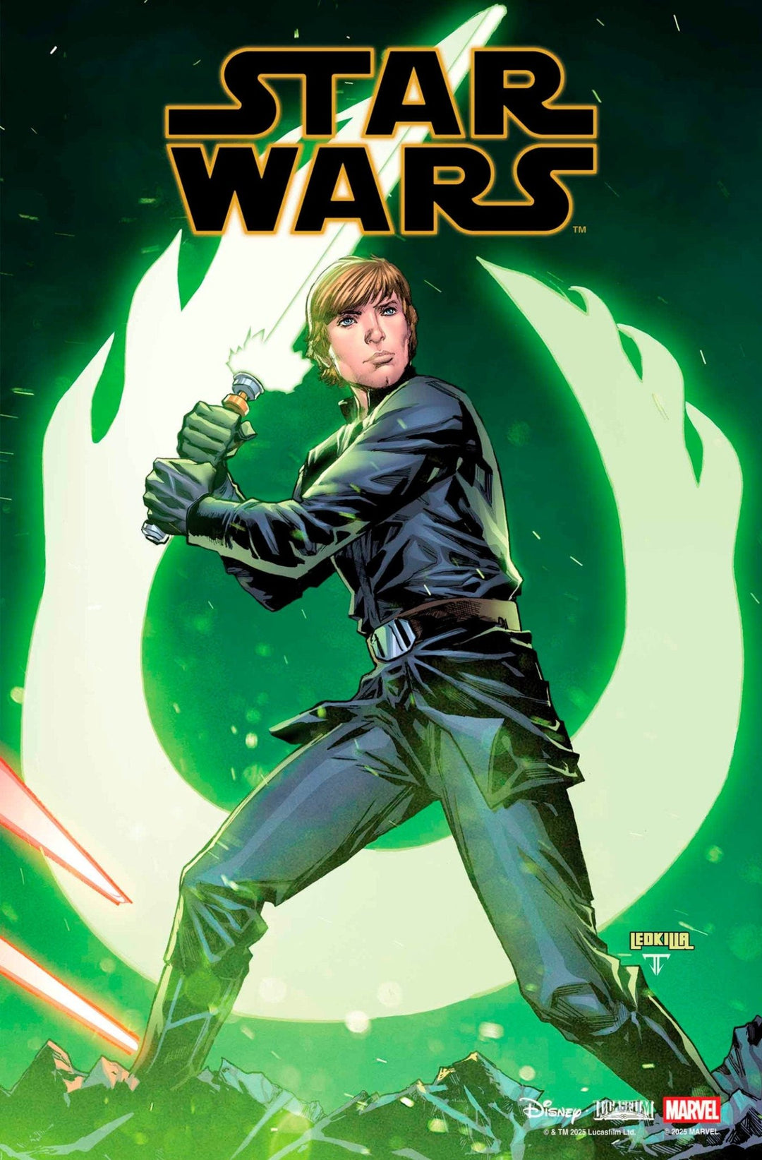 Star Wars #1 Ken Lashley Foil Variant - gabescaveccc