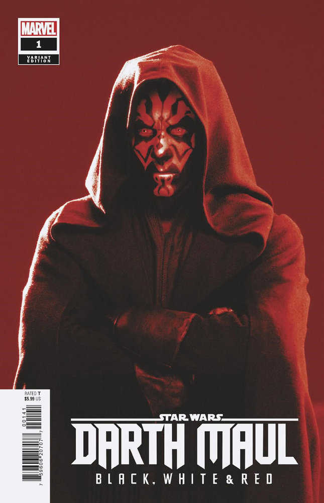 Star Wars: Darth Maul - Black, White & Red #1 Movie Variant - gabescaveccc