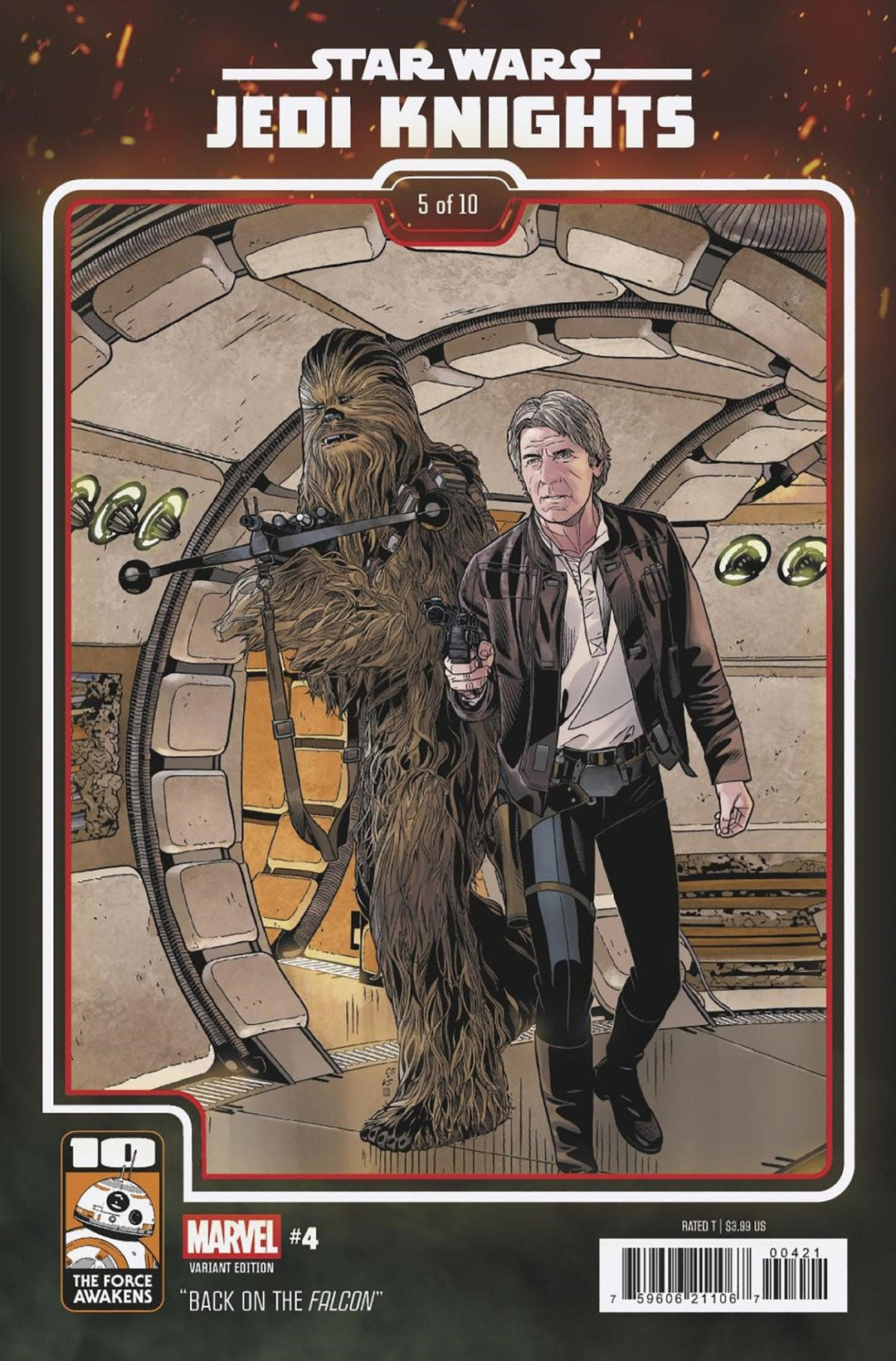 Star Wars: Jedi Knights 4 Chris Sprouse The Force Awakens 10th Anniversary Variant - gabescaveccc