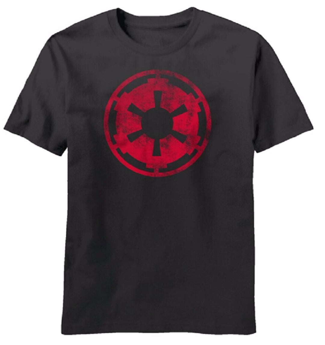 Star Wars Movie Aging Empire Symbol Adult T-Shirt - gabescaveccc