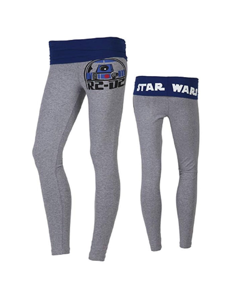 Star Wars R2D2 Use The Force Lounge Yoga Pants - gabescaveccc