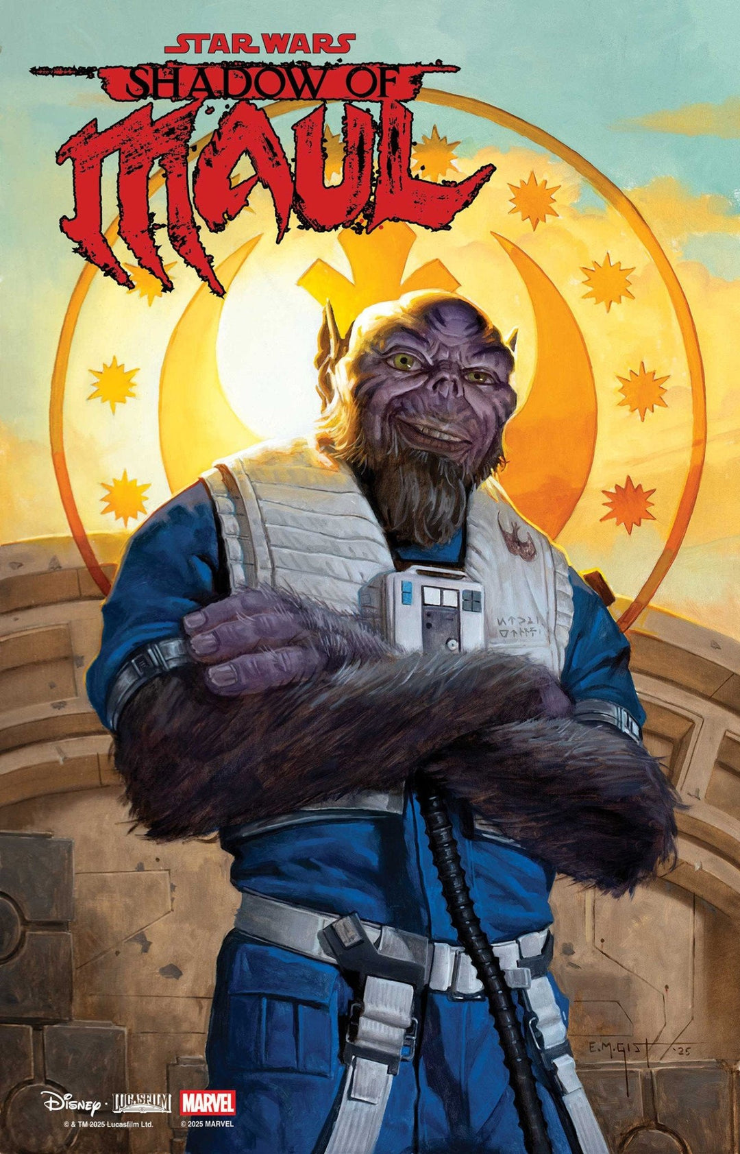 Star Wars: Shadow Of Maul 3 E.M. Gist Mandalorian & Grogu Variant - gabescaveccc