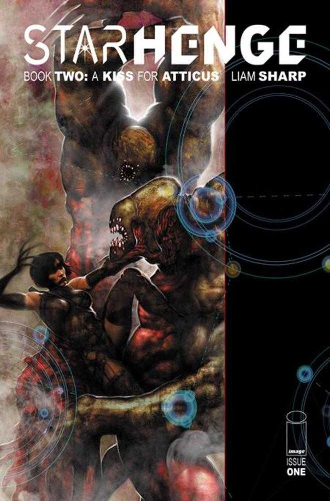 Starhenge Book Two A Kiss For Atticus 1 (Of 4) Cover B Liam Sharp Variant - gabescaveccc