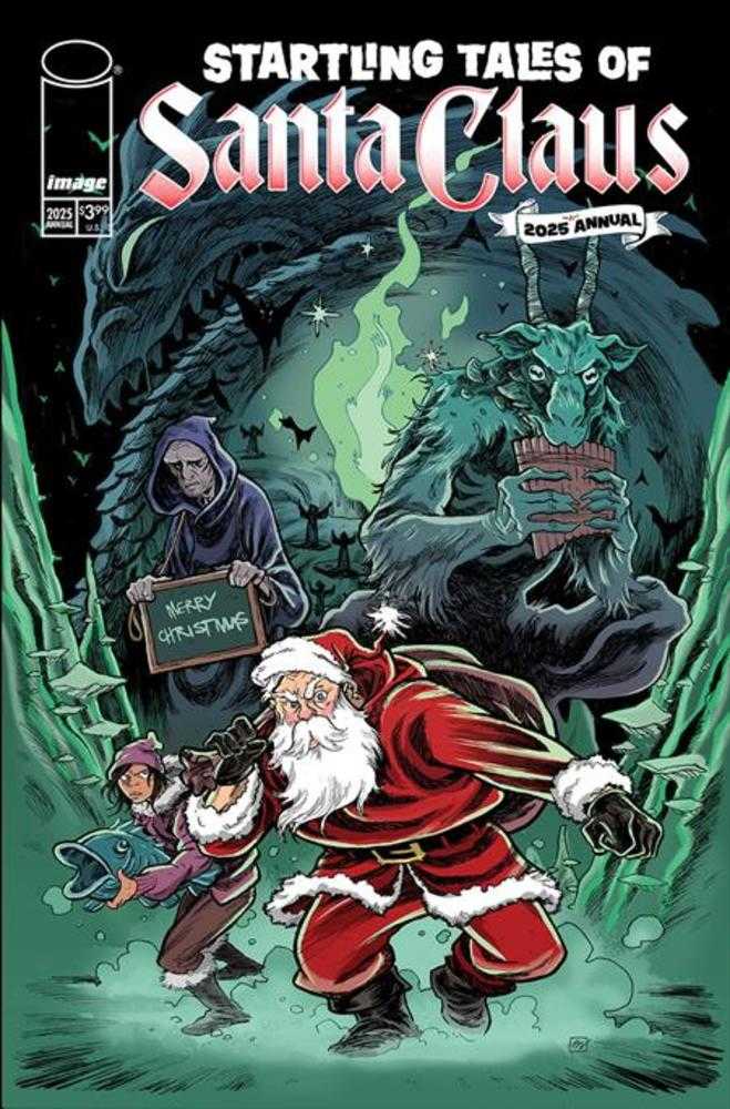 Startling Tales Of Santa Claus 2025 Annual (One Shot) Cover A Mark Laszlo - gabescaveccc