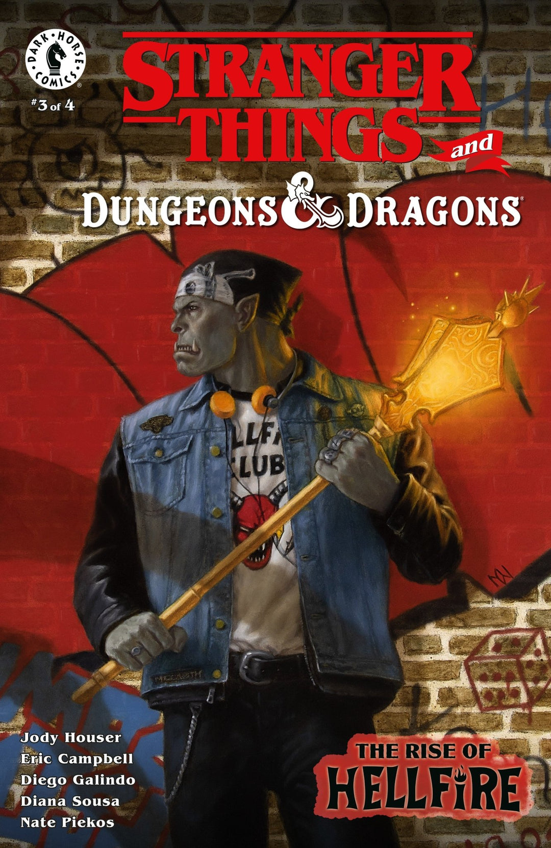Stranger Things And Dungeons & Dragons: The Rise Of Hellfire 3 (Cover A) (Myles Wohl) - gabescaveccc
