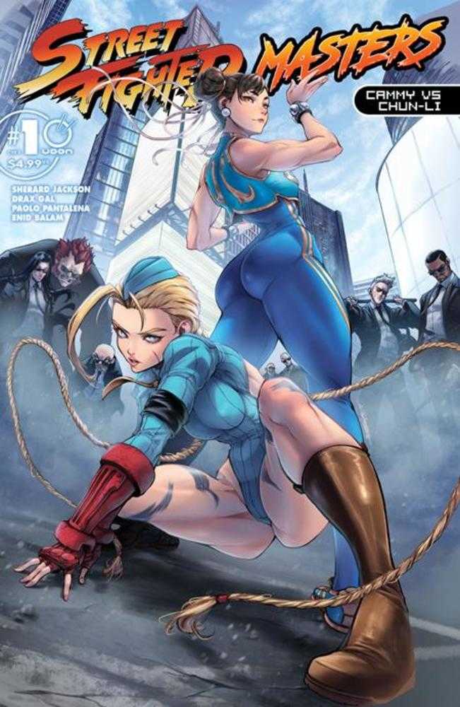 Street Fighter Masters Cammy vs Chun Li #1 (One Shot) Cover A Drax Gal - gabescaveccc