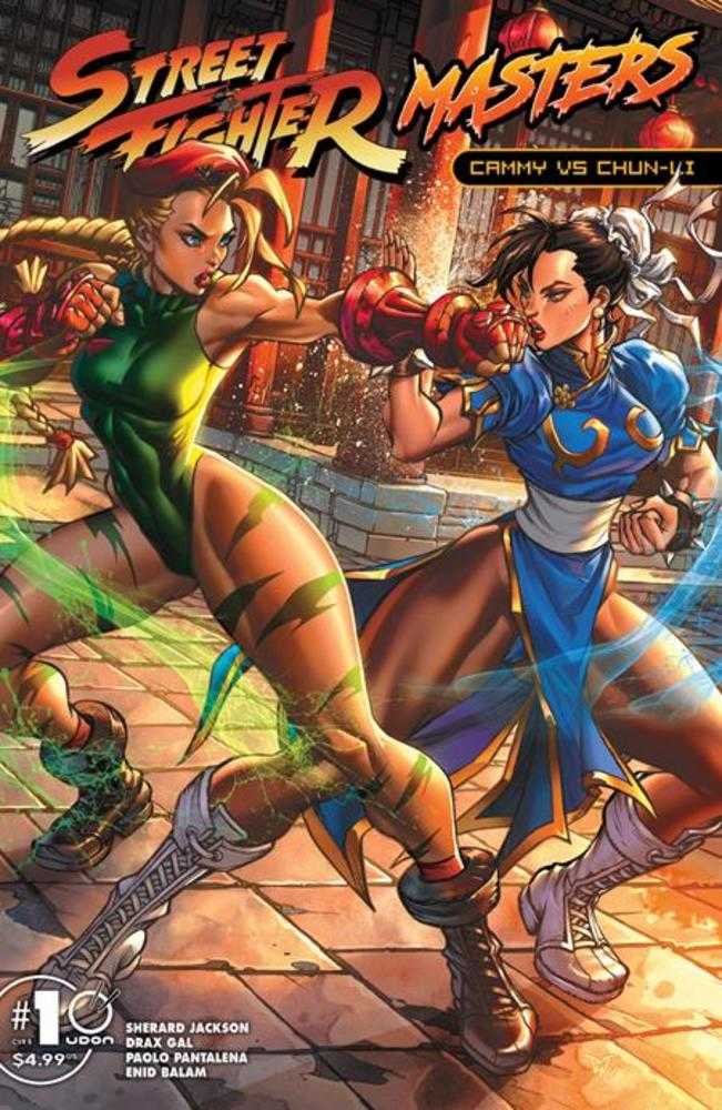 Street Fighter Masters Cammy vs Chun Li #1 (One Shot) Cover B Paolo Pantalena Variant - gabescaveccc