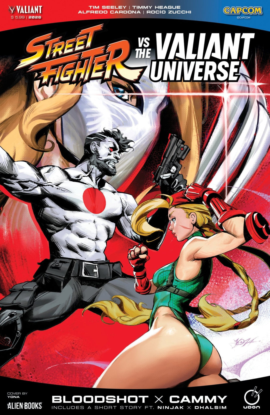 Street Fighter vs. The Valiant Universe Special Variant B (Yonas) - gabescaveccc