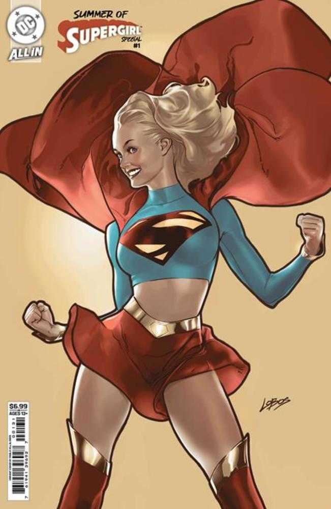 Summer Of Supergirl Special 1 (One Shot) Cover B Pablo Villalobos Card Stock Variant - gabescaveccc
