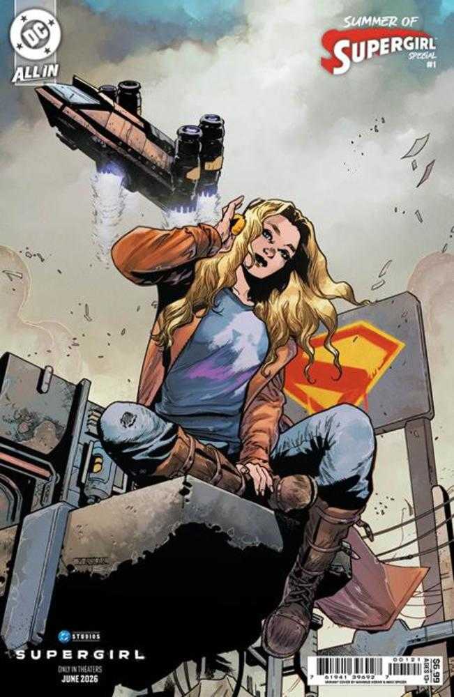 Summer Of Supergirl Special 1 (One Shot) Cover D Mahmud Asrar Supergirl Movie Card Stock Variant - gabescaveccc
