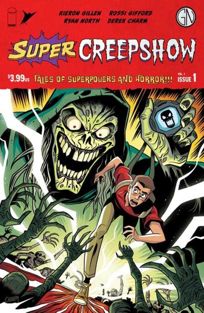 Super Creepshow 1 (Of 5) Cover C Derek Charm Variant (Mature) - gabescaveccc
