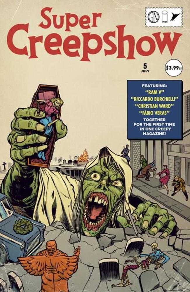 Super Creepshow 5 (Of 5) Cover A Pye Parr (Mature) - gabescaveccc