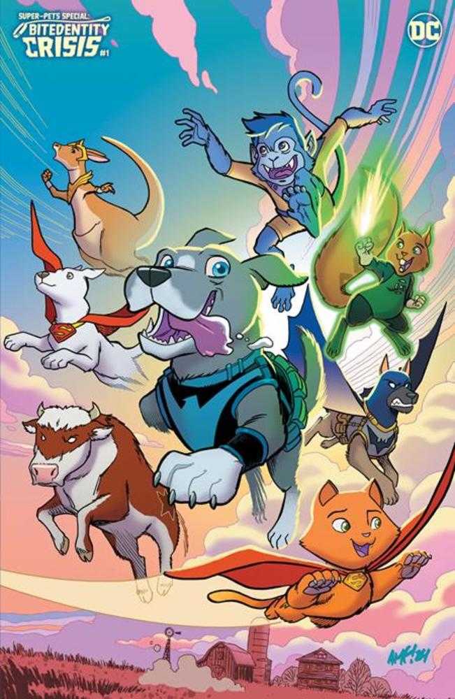 Super - Pets Special Bitedentity Crisis #1 (One Shot) Cover C Tony Fleecs Card Stock Variant - gabescaveccc