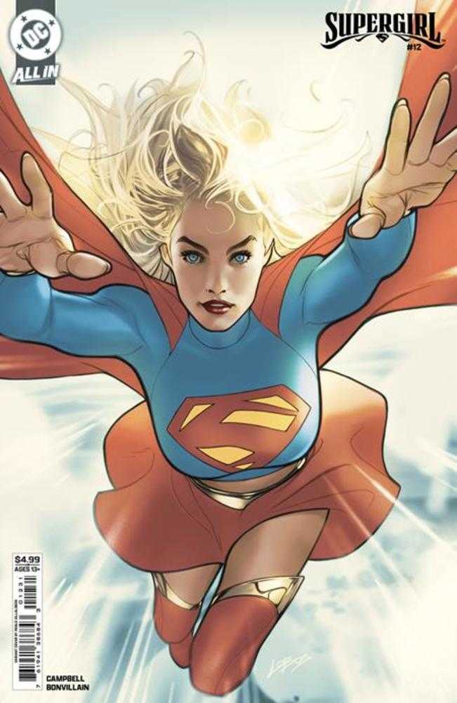 Supergirl 12 Cover C Pablo Villalobos Card Stock Variant (The Reign Of The Superboys) - gabescaveccc