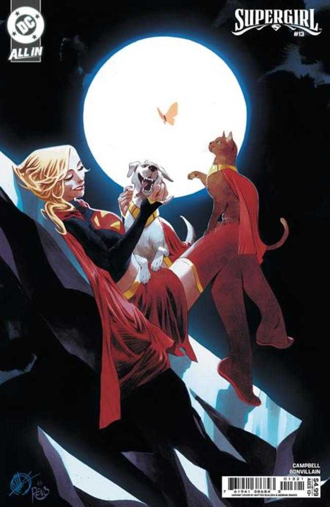 Supergirl 13 Cover B Matteo Scalera Card Stock Variant (The Reign Of The Superboys) - gabescaveccc