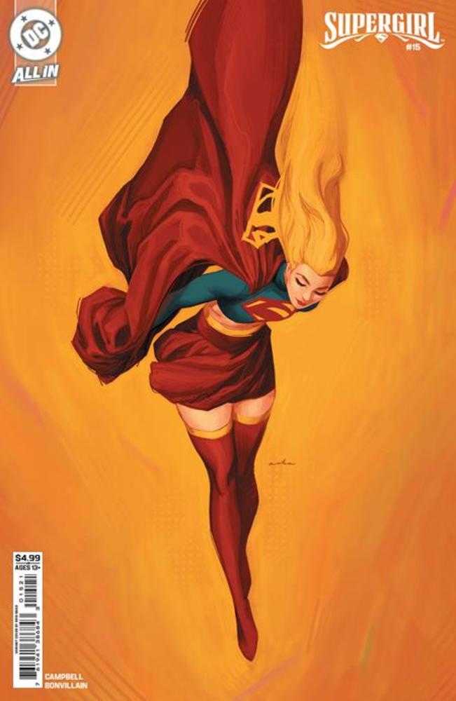 Supergirl 15 Cover B Kris Anka Card Stock Variant (The Reign Of The Superboys) - gabescaveccc