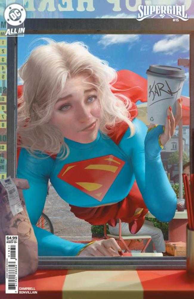 Supergirl 15 Cover C Rahzzah Card Stock Variant (The Reign Of The Superboys) - gabescaveccc
