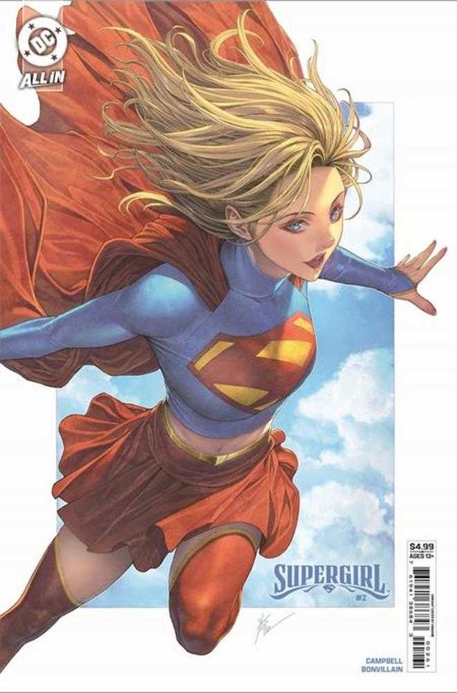 Supergirl 2 Cover C Homare Card Stock Variant - gabescaveccc