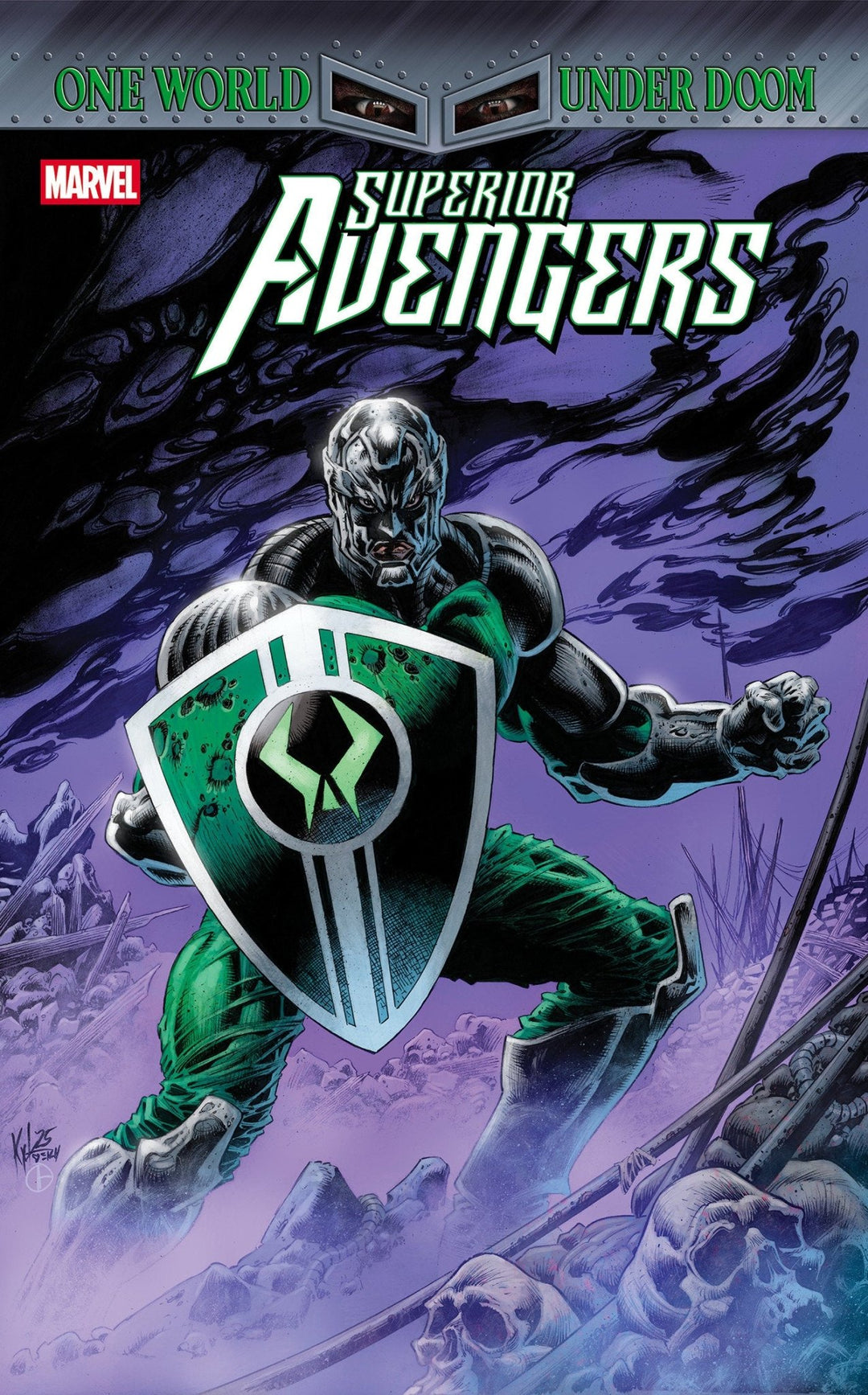 Superior Avengers #2 Kyle Hotz Variant [Doom] - gabescaveccc