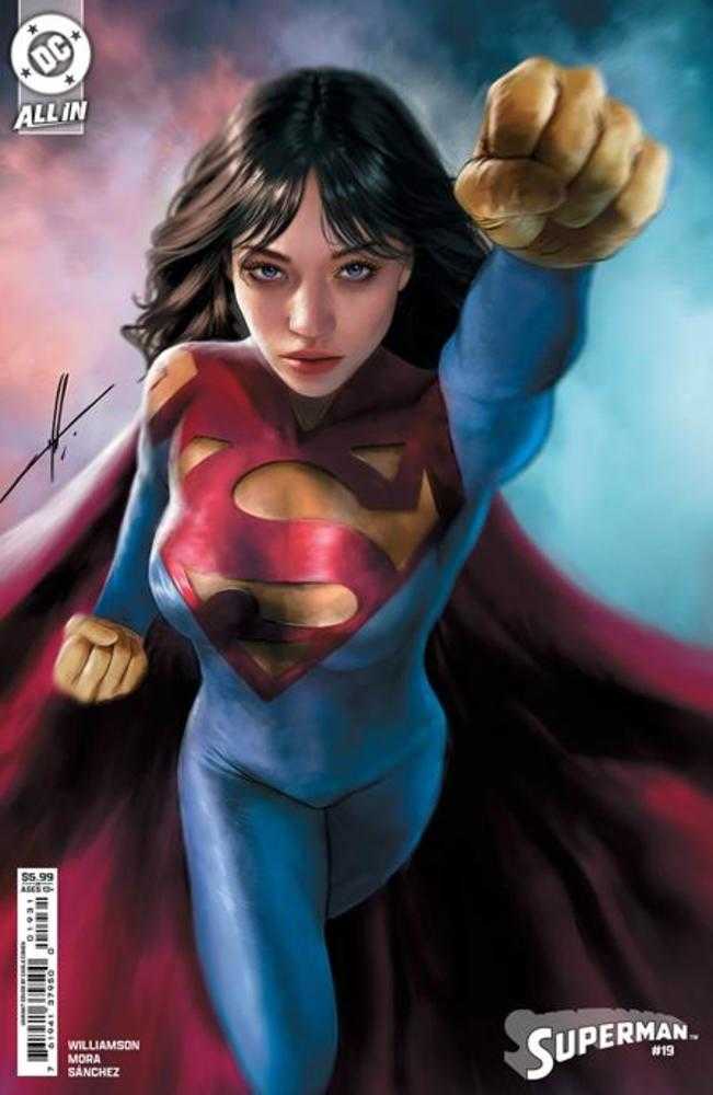 Superman #19 Cover C Carla Cohen Card Stock Variant - gabescaveccc