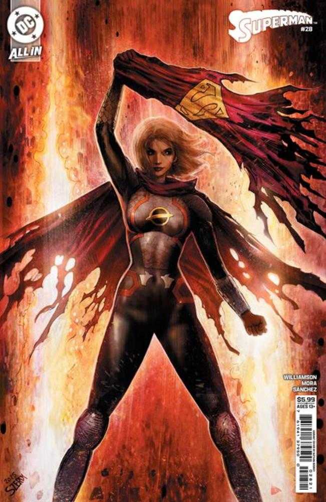Superman 28 Cover B Nathan Szerdy Card Stock Variant - gabescaveccc