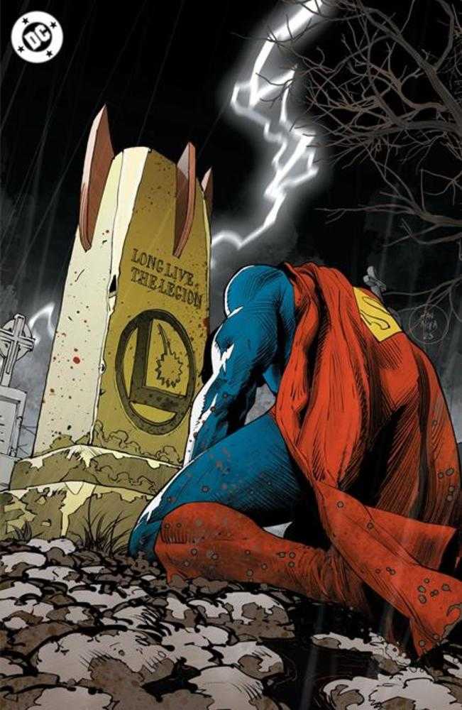 Superman 29 Cover G Dan Mora Spot Foil Variant - gabescaveccc