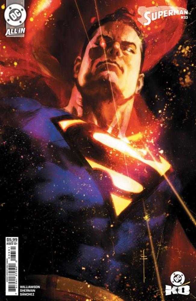 Superman 33 Cover C Sebastian Fiumara Card Stock Variant (DC K.O.) - gabescaveccc