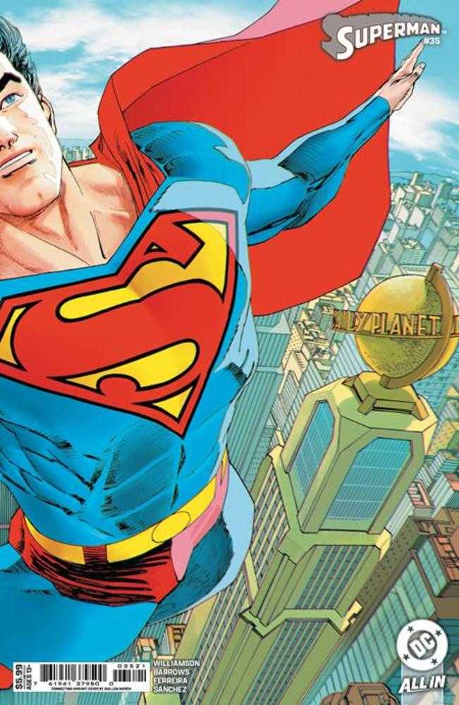 Superman 35 Cover B Guillem March Connecting Card Stock Variant (DC K.O.) - gabescaveccc