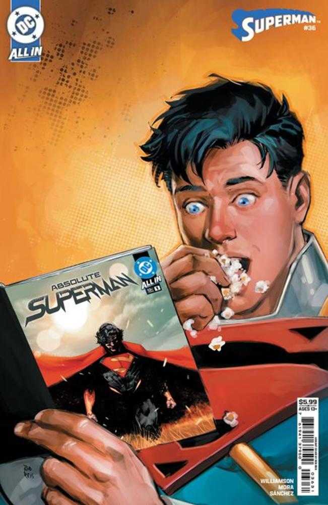 Superman 36 Cover C Rod Reis Absolute Superman Card Stock Variant - gabescaveccc