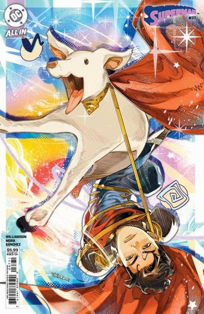 Superman 37 Cover F Tokitokoro April Drools Card Stock Variant (The Reign Of The Superboys) - gabescaveccc