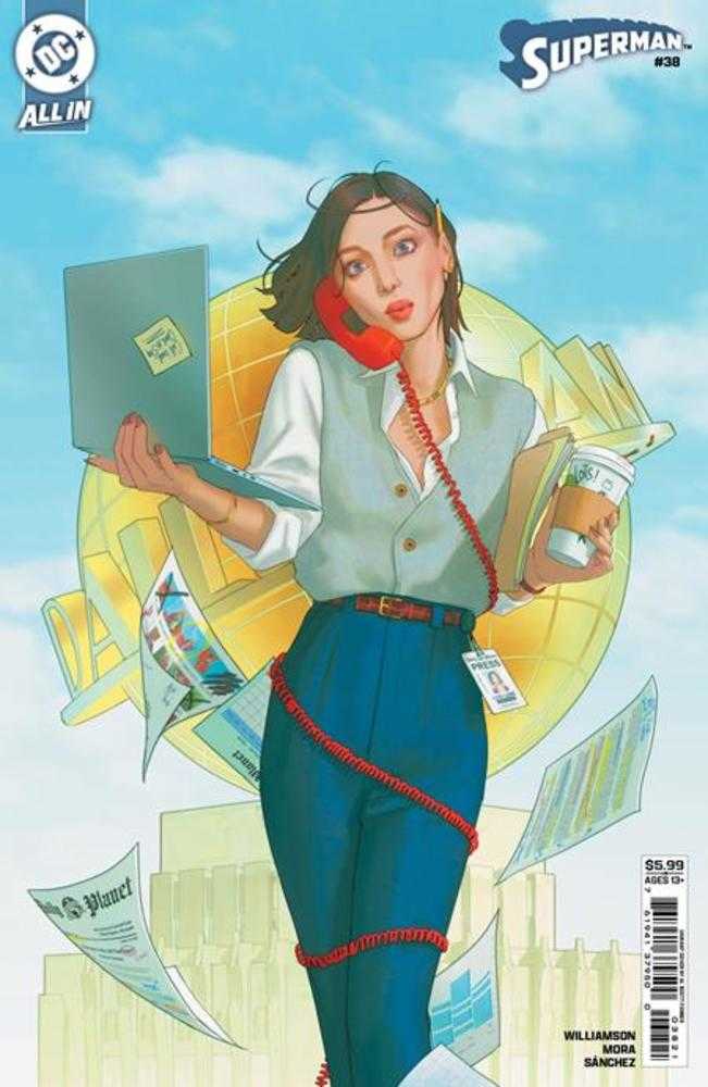 Superman 38 Cover B W Scott Forbes Card Stock Variant (The Reign Of The Superboys) - gabescaveccc