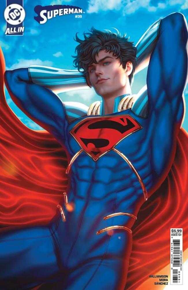 Superman 39 Cover C Ariel Diaz Card Stock Variant (The Reign Of The Superboys) - gabescaveccc