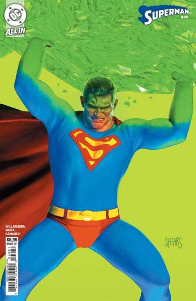 Superman 40 Cover B Mark Spears Card Stock Variant - gabescaveccc