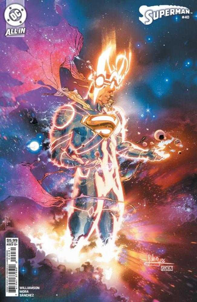 Superman 40 Cover C Javier Fernandez Card Stock Variant - gabescaveccc