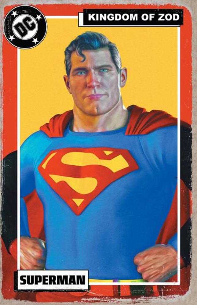 Superman 41 Cover E Mark Spears Kingdom Of Zod Foil Variant (Kingdom Of Zod) - gabescaveccc