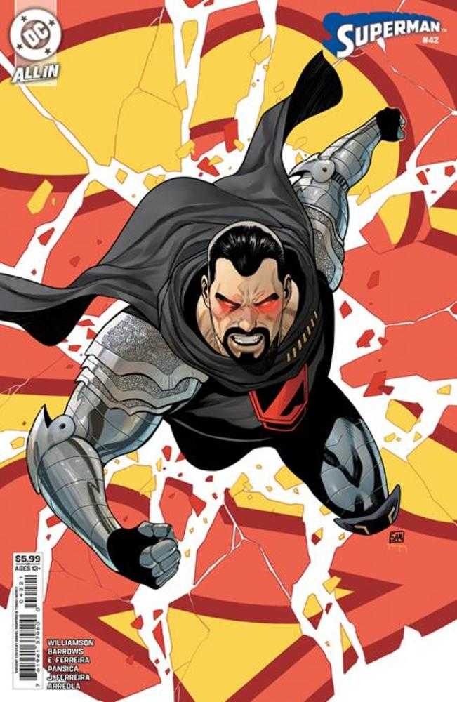 Superman 42 Cover B Daniel Sampere Card Stock Variant (Kingdom Of Zod) - gabescaveccc