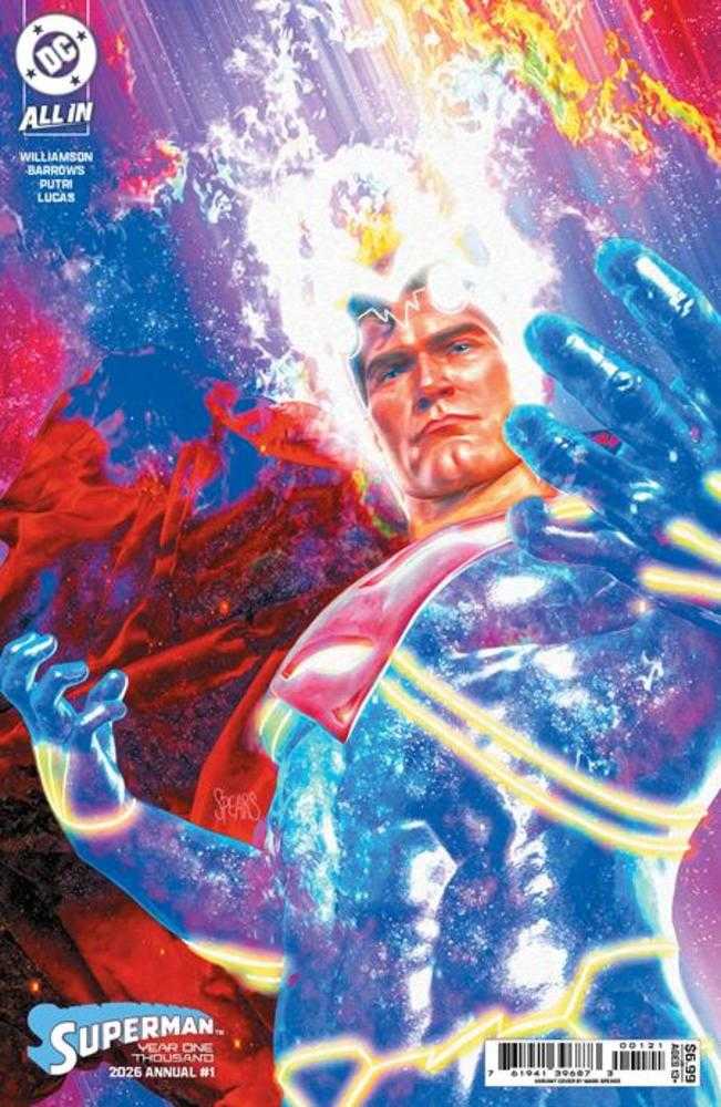 Superman Annual Year One Thousand 1 (One Shot) Cover B Mark Spears Card Stock Variant (DC K.O.) - gabescaveccc