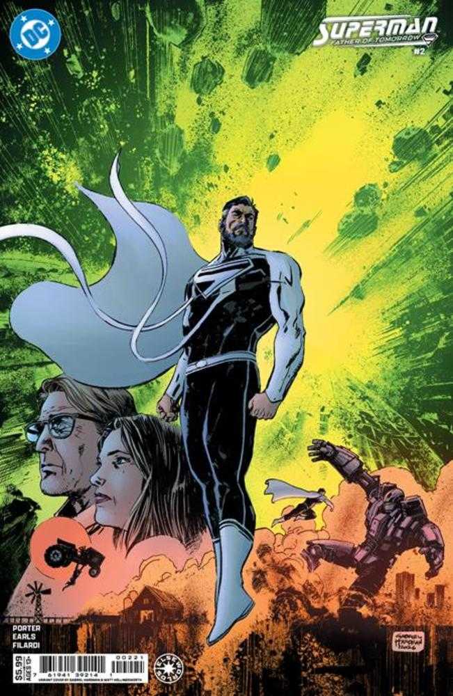 Superman Father Of Tomorrow 2 (Of 6) Cover B Gabriel Hardman Card Stock Variant - gabescaveccc
