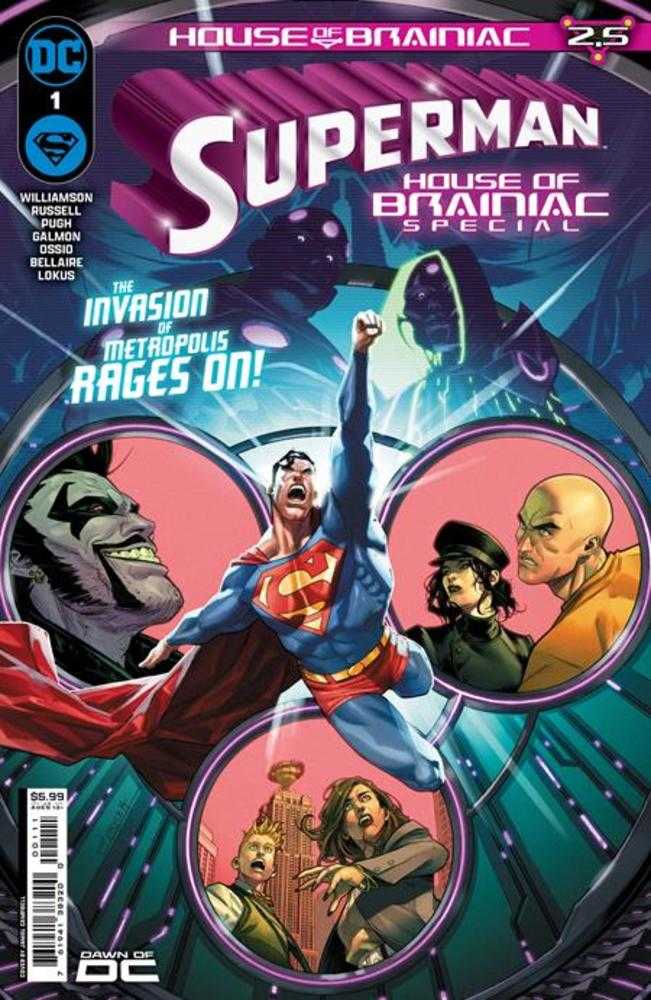 Superman House Of Brainiac Special #1 (One Shot) Cover A Jamal Campbell (House Of Brainiac) - gabescaveccc