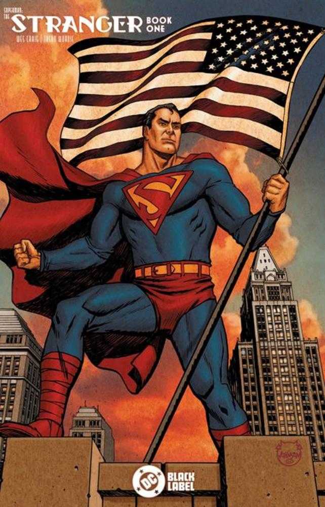 Superman The Stranger 1 (Of 6) Cover B Dave Johnson Card Stock Variant (Mature) - gabescaveccc