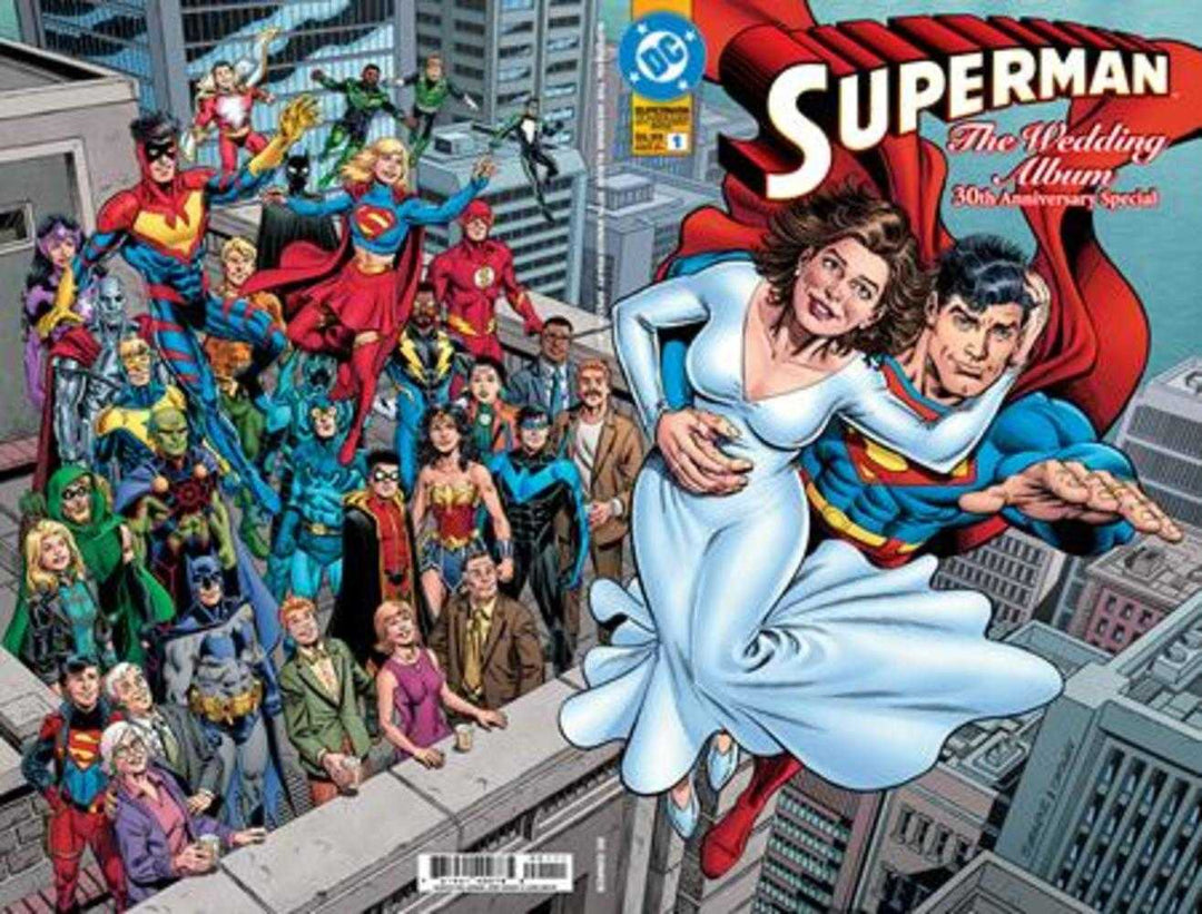 Superman The Wedding Album 30 Th Anniversary Special #1 (One Shot) Cover A Dan Jurgens & Jerry Ordway Wraparound - gabescaveccc