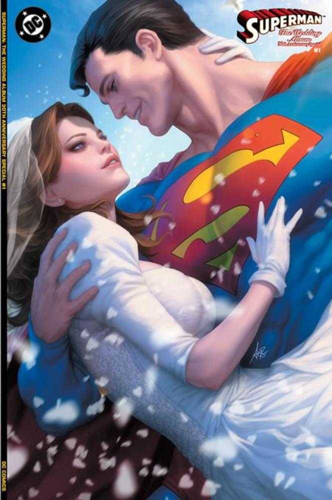 Superman The Wedding Album 30 Th Anniversary Special #1 (One Shot) Cover B Stanley Artgerm Lau Card Stock Variant - gabescaveccc