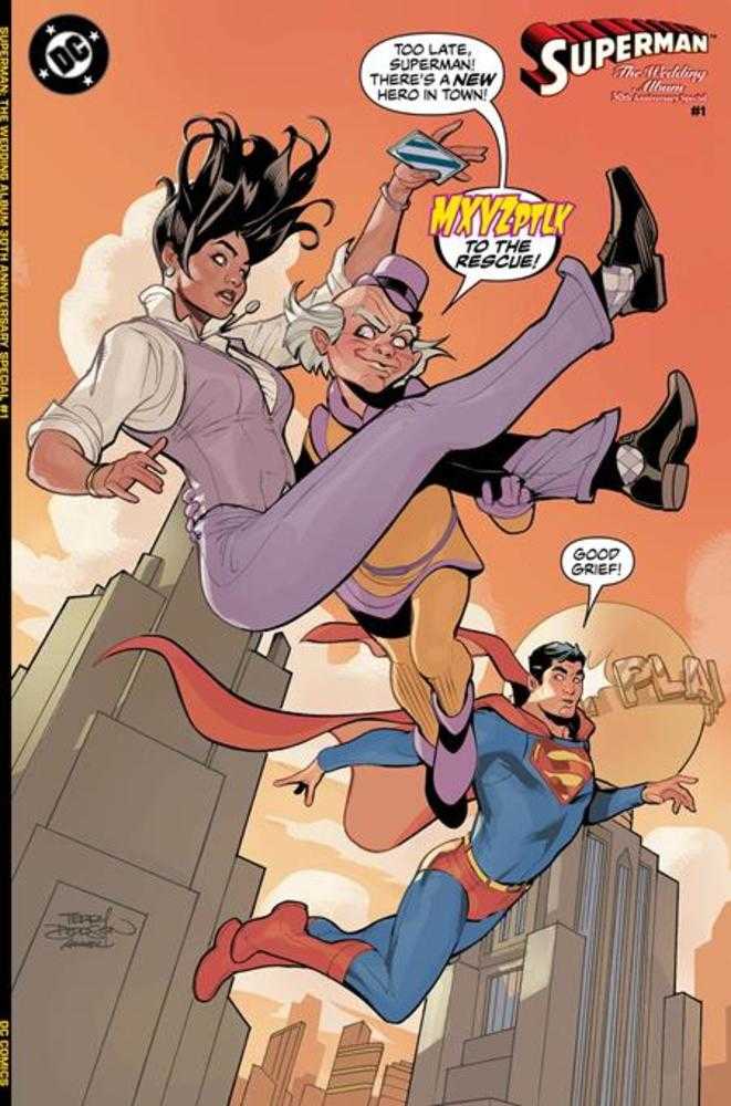 Superman The Wedding Album 30 Th Anniversary Special #1 (One Shot) Cover C Terry Dodson Card Stock Variant - gabescaveccc