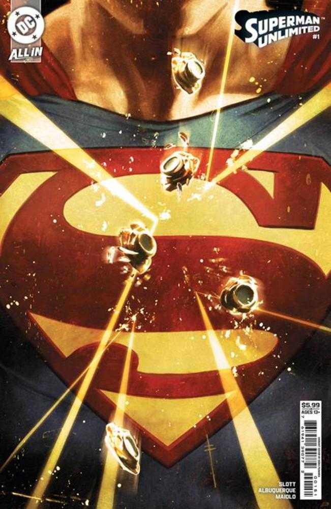 Superman Unlimited #1 Cover E Sebastian Fiumara Card Stock Variant - gabescaveccc