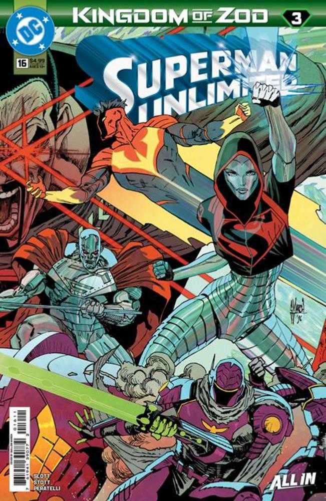 Superman Unlimited 16 Cover A Guillem March Connecting (Kingdom Of Zod) - gabescaveccc