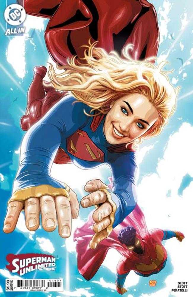 Superman Unlimited 16 Cover B Aco Card Stock Variant (Kingdom Of Zod) - gabescaveccc