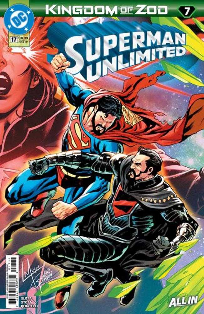 Superman Unlimited 17 Cover A Lucas Meyer Connecting (Kingdom Of Zod) - gabescaveccc