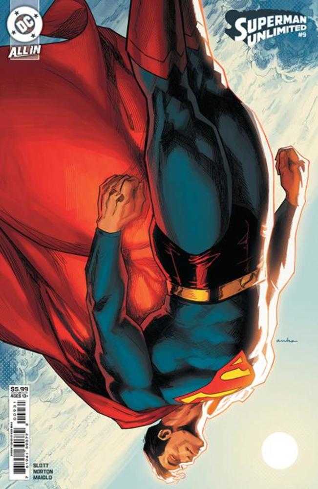 Superman Unlimited 9 Cover C Kris Anka Card Stock Variant - gabescaveccc