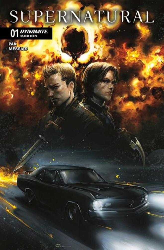 Supernatural 1 Cover E Clayton Crain Foil Variant - gabescaveccc